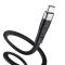 Зарядний кабель Hoco Premium Usb-Type-C (чорний/black)