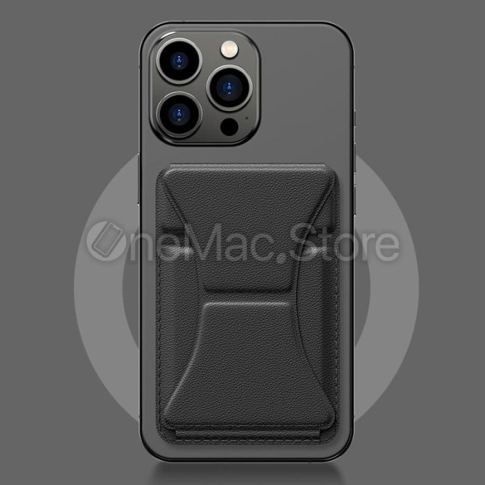 Чохол-підставка MagSafe для iPhone 12/12 Pro/12 Pro Max/12 mini (Чорний)