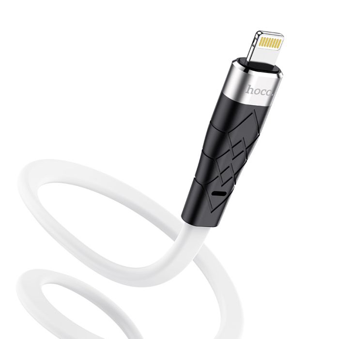 Зарядний кабель Hoco Premium Usb-Lightning для iPhone/iPad/Airpods (білий/white)