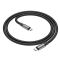 Зарядний кабель BOROFONE Premium 60W Type-C-Type-C (чорний/black)