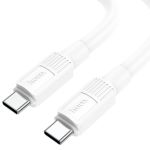 Зарядний кабель hoco. 3A 60W USB-Type-C (Білий/White)