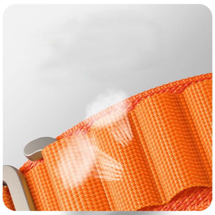 Ремінець Apple Alpine Loop Band Small для Apple Watch 38/40/41mm (Помаранчевий/Orange) MQE03
