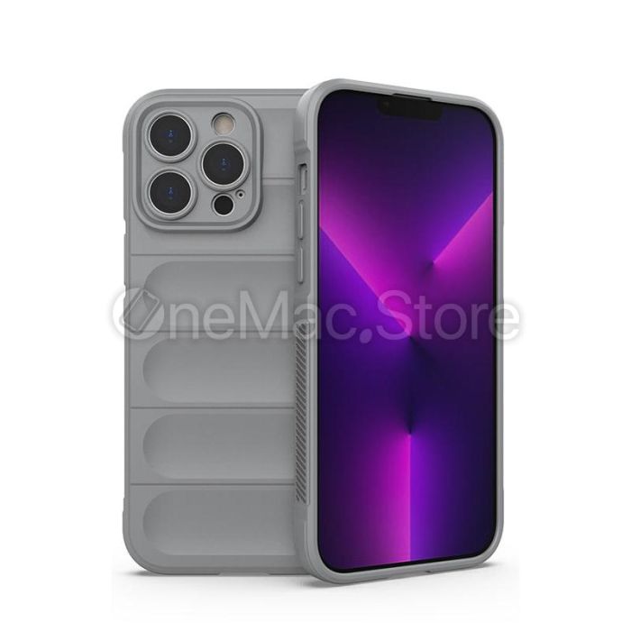 Захистний Soft Touch Чохол для iPhone 14/14 Plus/14 Pro/14 Pro Max (Light Gray/Світло-Сірий)