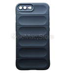 Захистний Soft Touch Чохол для iPhone 8 Plus (black/чорний)