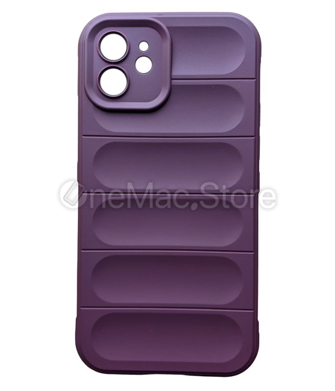 Захистний Soft Touch Чохол для iPhone 12 (purple/фіолетовий)