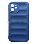 Захистний Soft Touch Чохол для iPhone 12 (Navy Blue/синій)