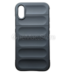 Захистний Soft Touch Чохол для iPhone X/XS (black/чорний)