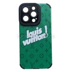 Чохол Louis Vuitton для iPhone 14 Pro (Зелений)