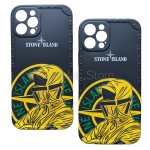 Чохол Stone Island для iPhone 12 Pro (Чорний)