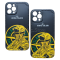 Чохол Stone Island для iPhone 12 Pro Max (Чорний)