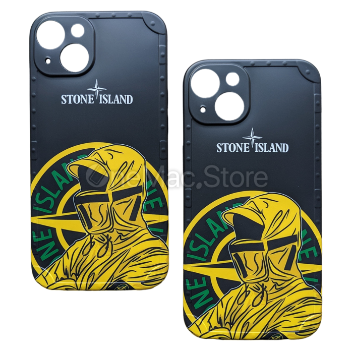 Чохол Stone Island для iPhone 13 (Чорний)