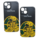 Чохол Stone Island для iPhone 14 Plus (Чорний)