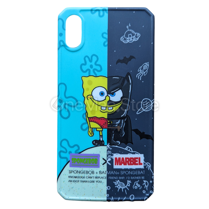 Чохол Sponge Bob x Marvel для iPhone XS Max