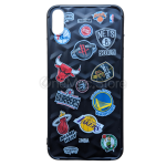 Чохол команди NBA чорний для iPhone XS Max