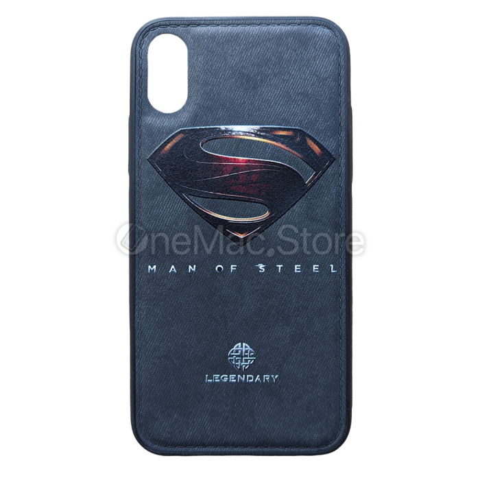 Чохол DC Superman Man of Steel під шкіру для iPhone X/XS