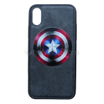 Чохол Marvel Captain America під шкіру для iPhone X/XS