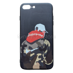 Чохол Supreme Back чорний для iPhone 7 Plus
