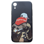 Чохол Supreme Back чорний для iPhone XR