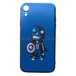 Чохол Captain America Kid синій для iPhone XR