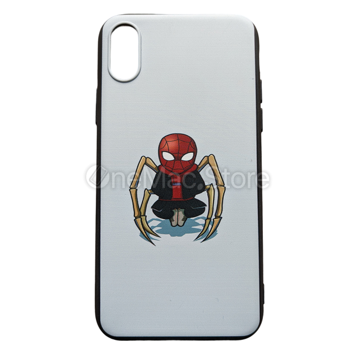 Чохол Spider Man Kid для iPhone X/XS (Білий)