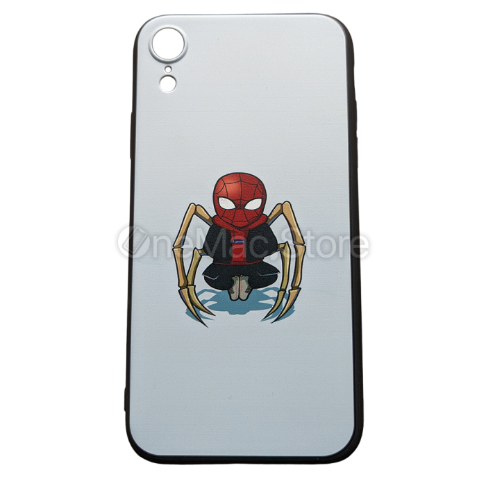 Чохол Spider Man Kid для iPhone XR (Білий)
