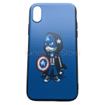 Чохол Captain America Kid синій для iPhone XS Max