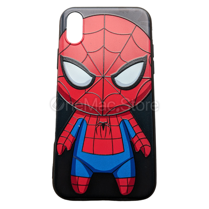 Чохол Spider Man Big Kid для iPhone X/XS (Чорний)