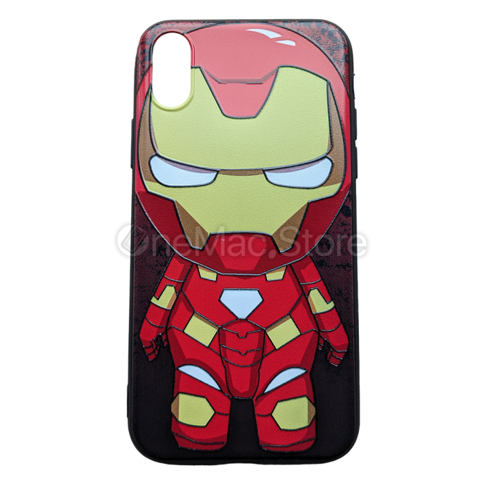 Чохол Iron Man Big Kid для iPhone X/XS (Червоний)