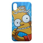 Чохол The Simpsons (Bart) для iPhone XS Max (Синій)