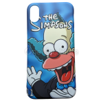 Чохол The Simpsons (Krusty the Clown) для iPhone X/XS (Синій)