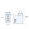 Зарядний пристрій Essager 100W GAN (2xType-C + 2xUSB-A) (Чорний)