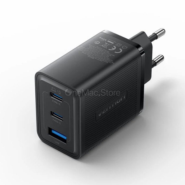 Зарядний пристрій Vention GaN 65W Premium