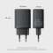 Зарядний пристрій Vention GaN 65W Premium