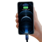Зарядний кабель ESSAGER USB-C to Apple Lightning 27W 2м  (Чорний)