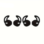 Силіконові спортивні амбушюри накладки для Airpods 1/2 (Чорні/Black)
