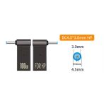 Перехідник для зарядки ноутбуку 100W 4.5*3.0 HP Type-C