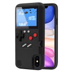 Чохол Dendy/GameBoy кольоровий 36 ігор для iPhone X (Чорний)