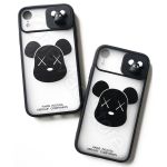 Чохол Kaws для iPhone XR (Чорний)