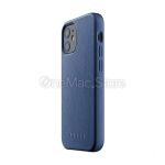 Чохол шкіряний MUJJO Full Leather Case для iPhone 12 mini (Monaco Blue)