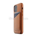 Чохол-гаманець шкіряний MUJJO Full Leather Wallet для iPhone 12 mini (Коричневий)