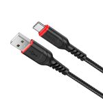 Зарядний кабель hoco. USB-Type-C (чорний/black)