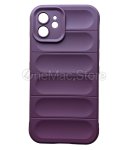 Захистний Soft Touch Чохол для iPhone 12 (purple/фіолетовий)