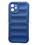 Захистний Soft Touch Чохол для iPhone 12 (Navy Blue/синій)