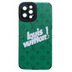 Чохол Louis Vuitton для iPhone 12 Pro Max (Зелений)