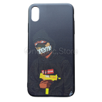 Чохол Supreme Uzi чорний для iPhone XS Max