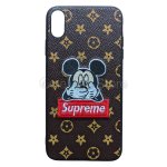 Чохол Supreme Mickey Mouse (Face) для iPhone XS Max