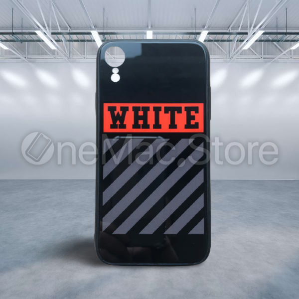 Чохол Off-White Black для IPhone XR